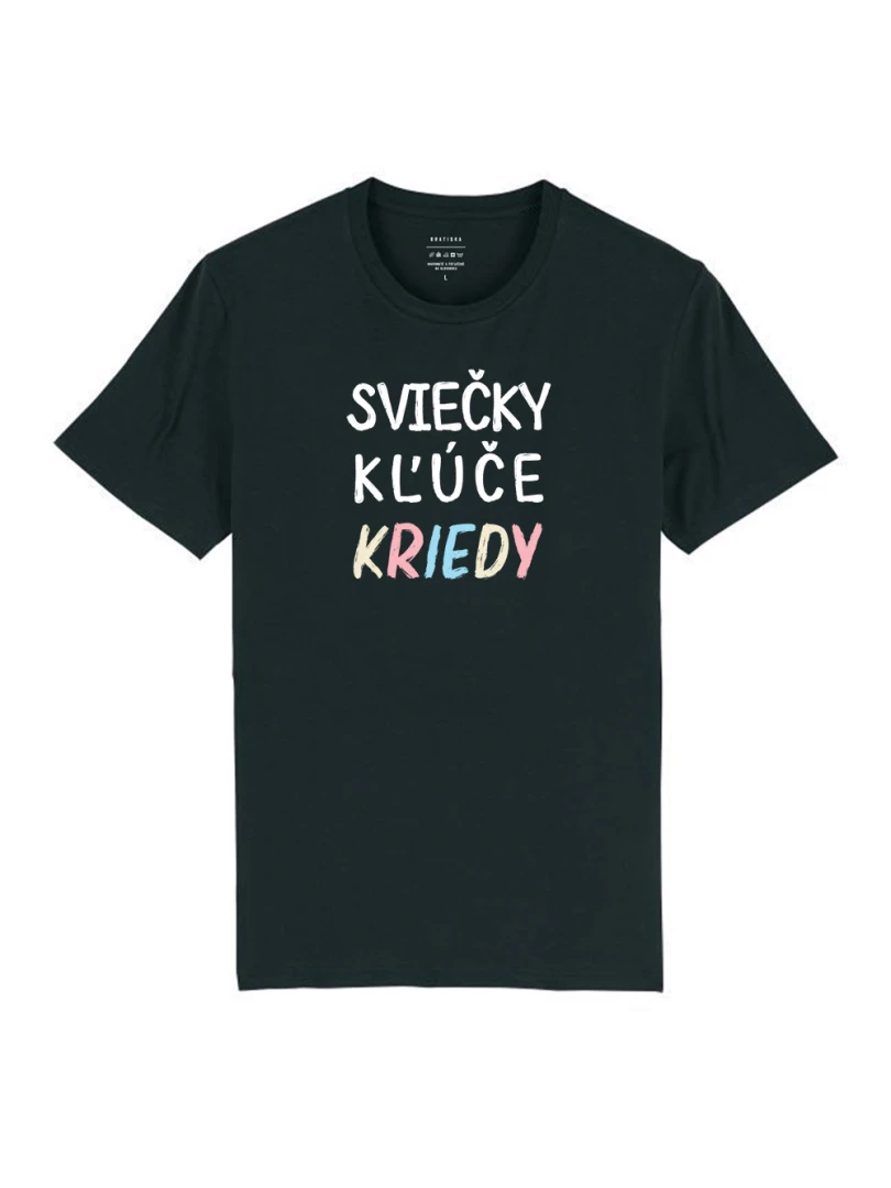 Sviečky, kľúče, kriedy