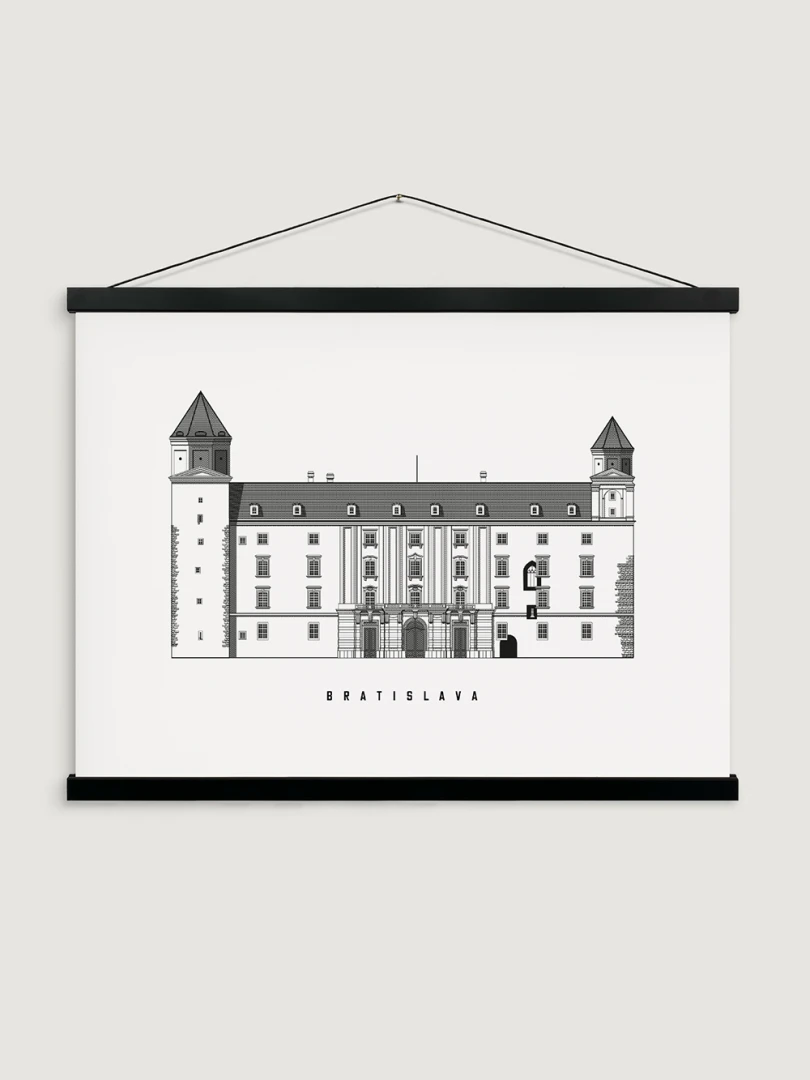 Poster Bratislava Castle A2 / Slovakia