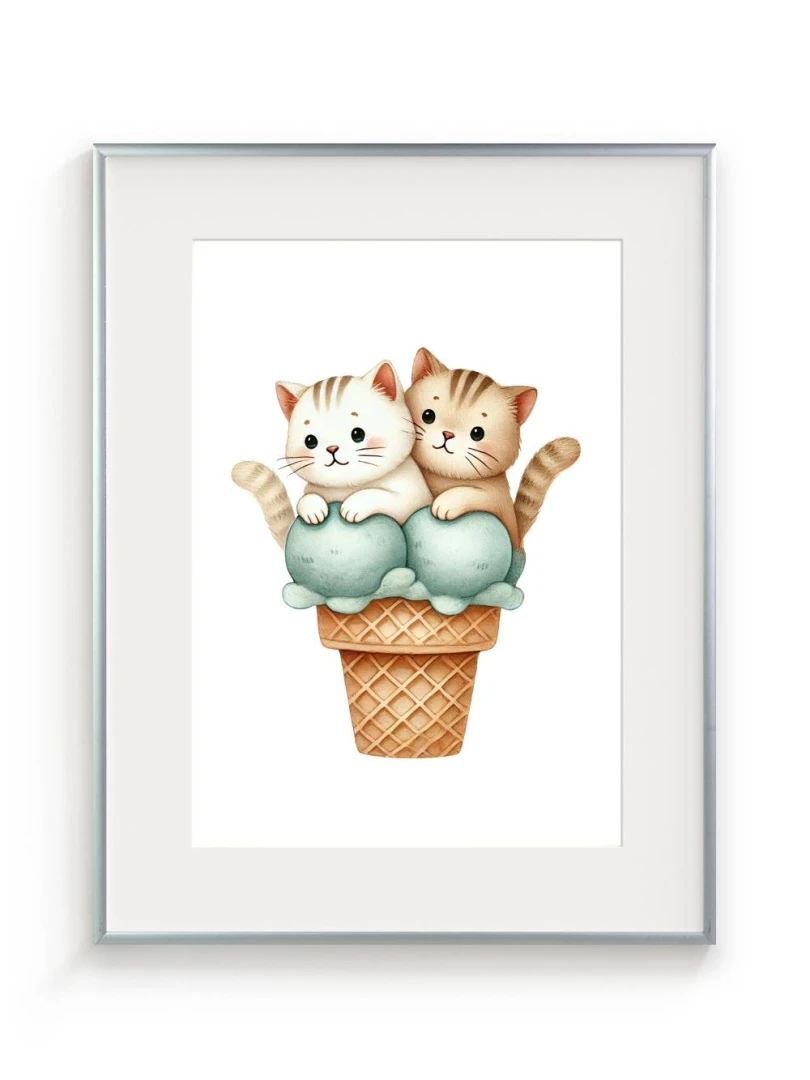 Mačičky v Zmrzline