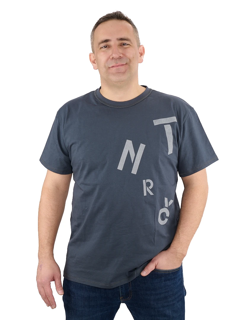 Pánske tmavé tričko Trenčín 2026