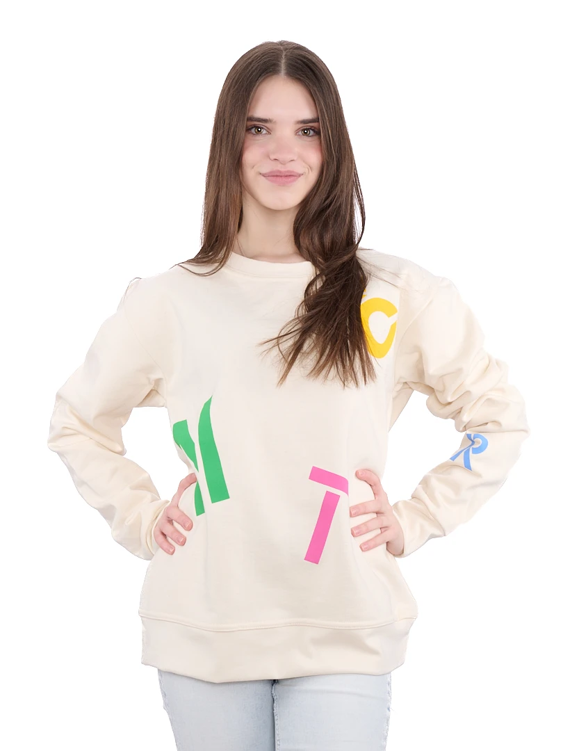 Unisex mikina s farebnou potlačou Trenčín 2026 