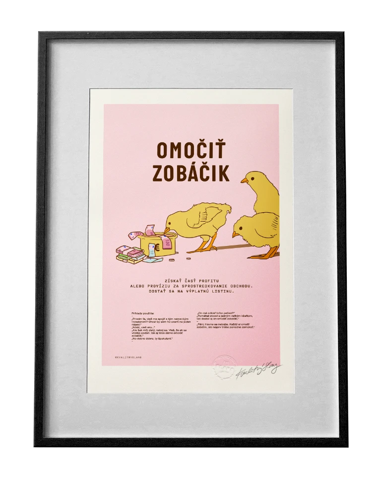 Omočiť zobáčik / Kvalitný Slang A3