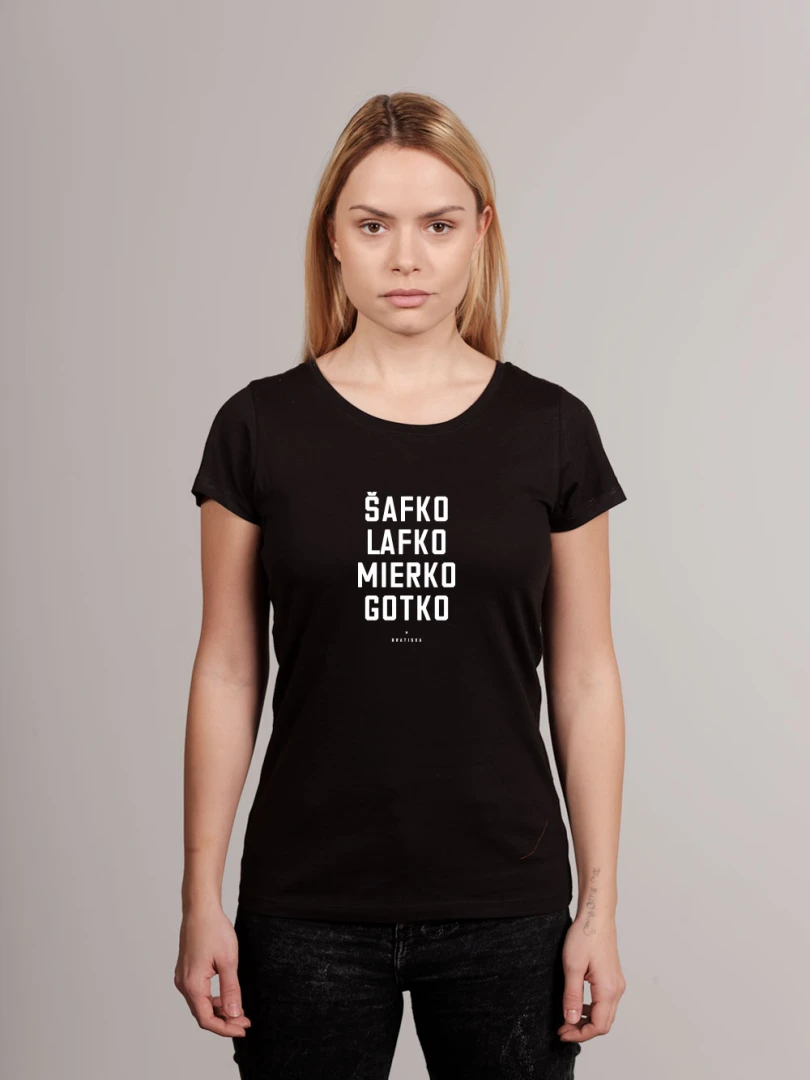 Šafko, lafko, mierko, gotko