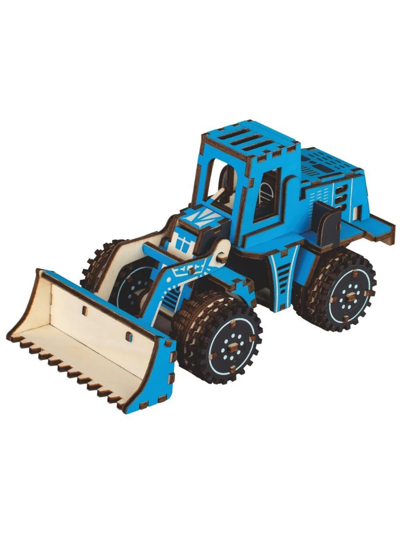 Drevené 3D puzzle Nakladač