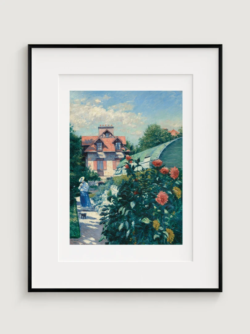 Zahrada u Petit Gennevilliers, Gustave Caillebotte, 1893