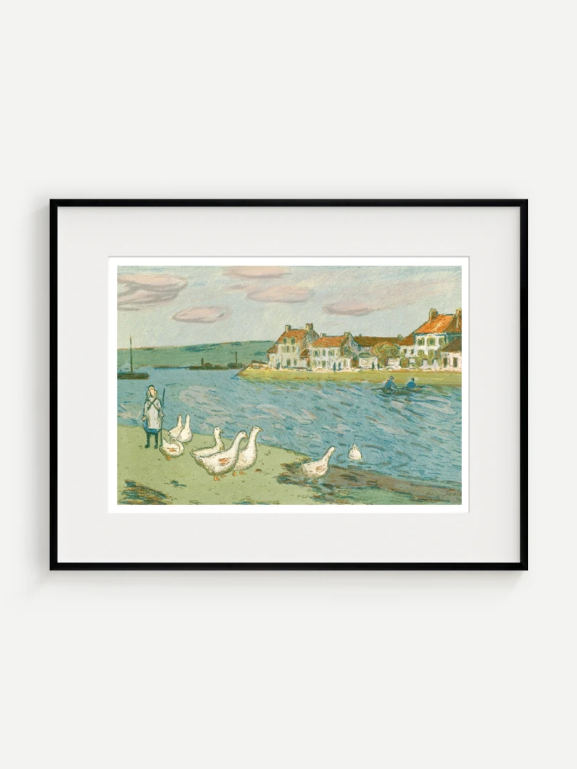 Brehy Rieky, Alfred Sisley, 1897