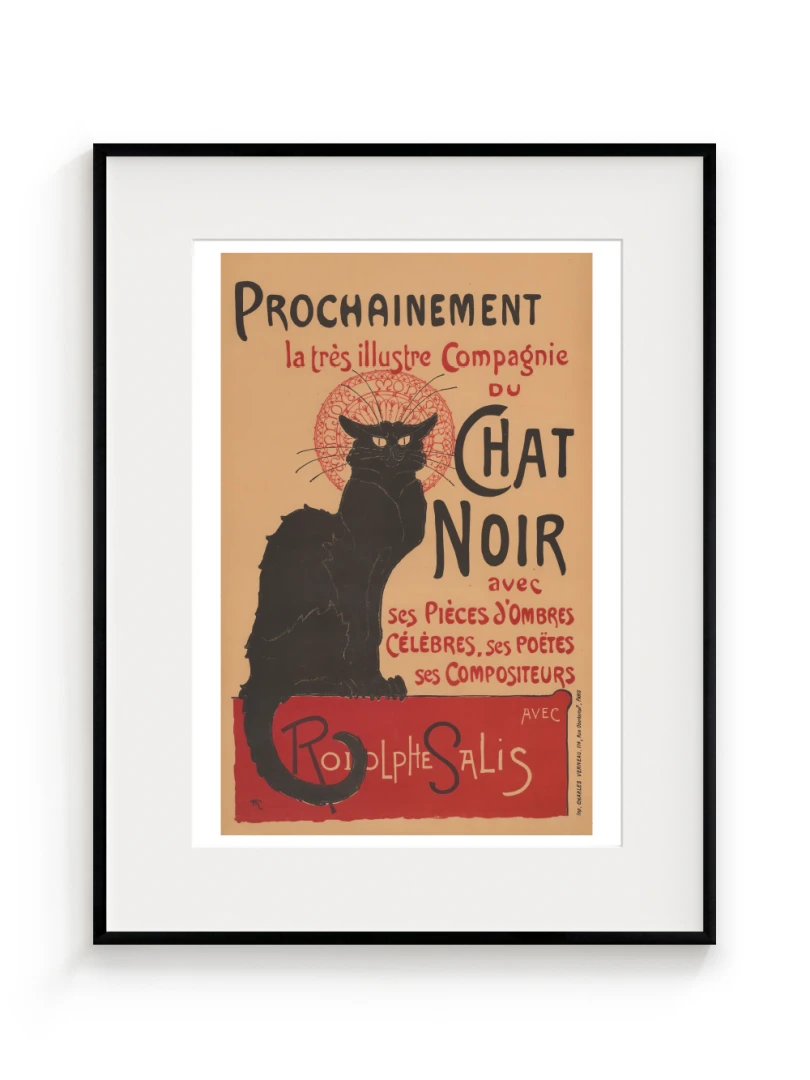 Le Chat Noir, Théophile Steinlen, 1896