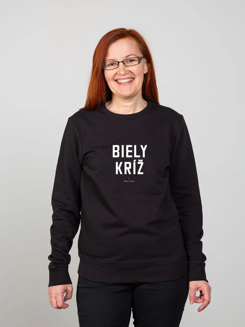 Crewneck Biely Kríž / Bratislava / Slovakia