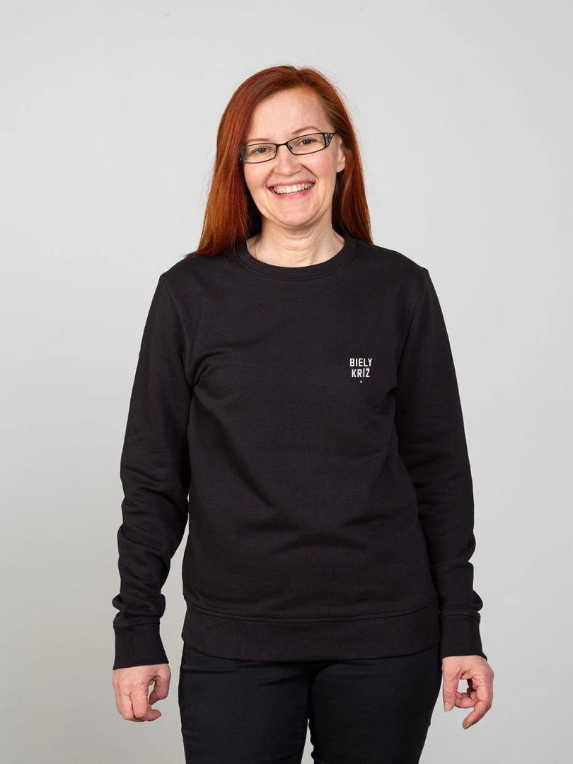 Crewneck Decent Biely Kríž / Bratislava / Slovakia