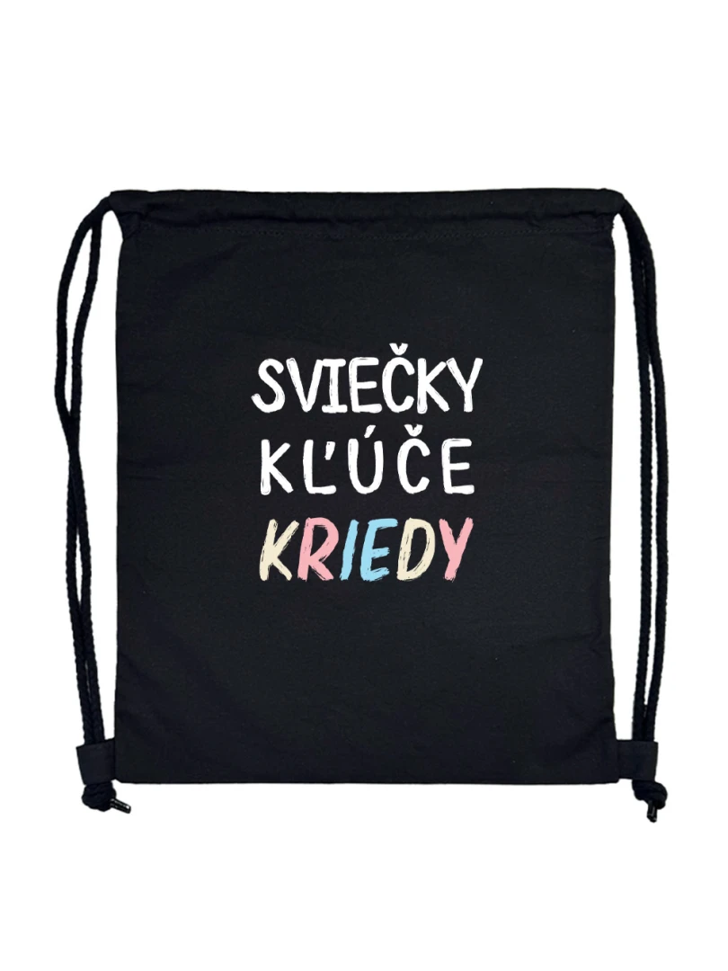 Sviečky, kľúče, kriedy