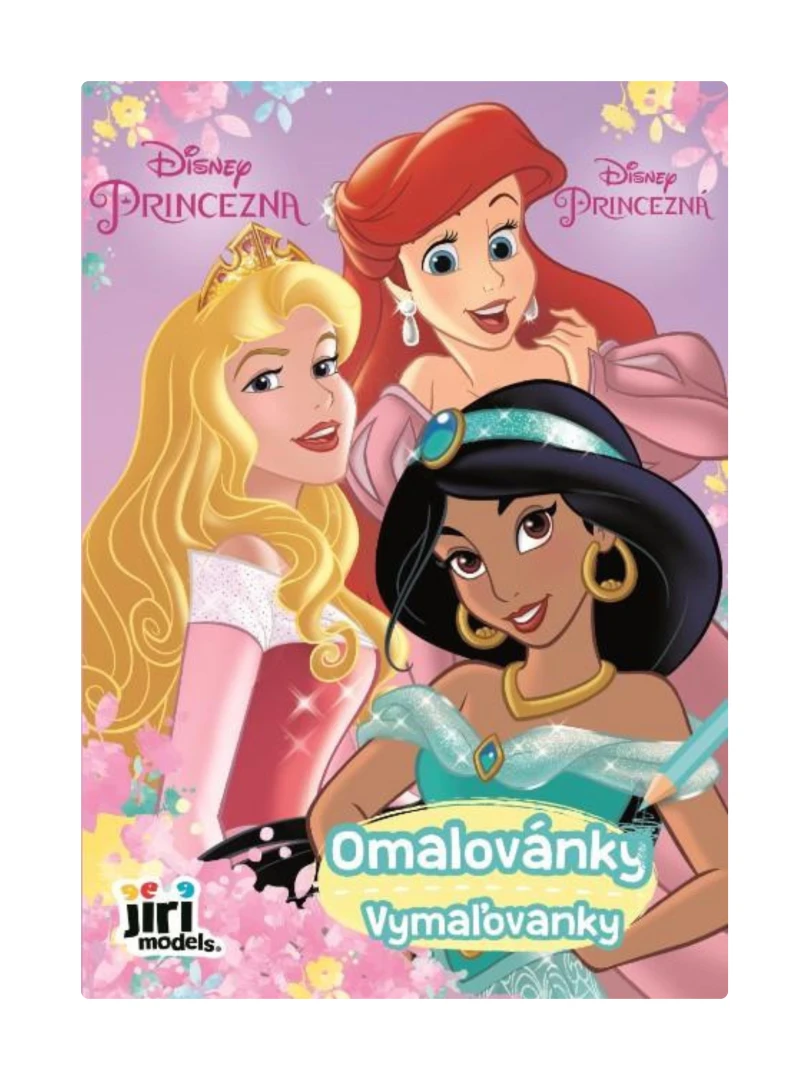 Omaľovánka A5 Disney Princezné