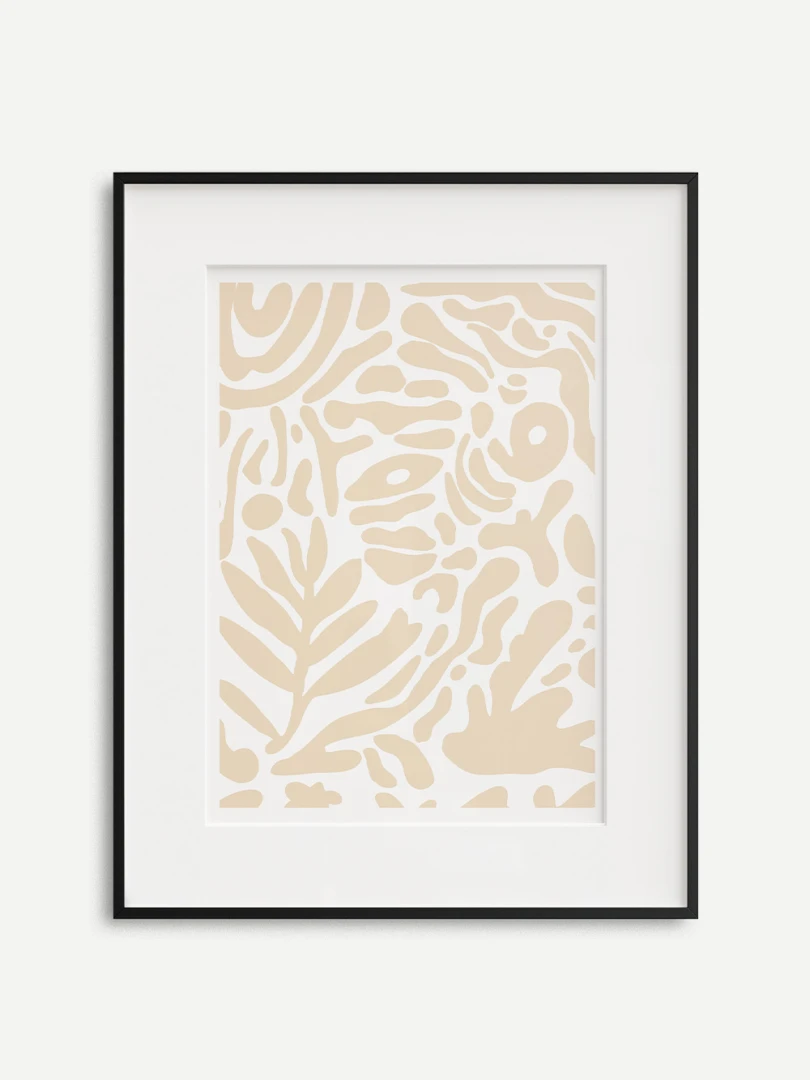 Botanická mapa / Bežová