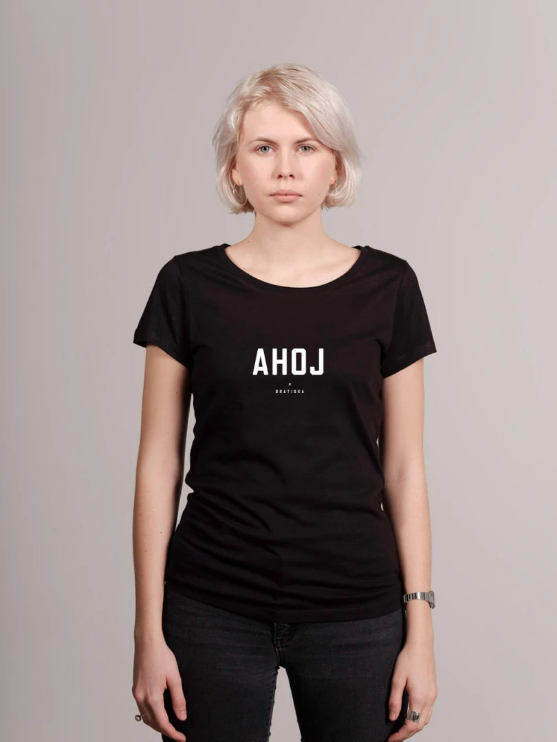 T-shirt Woman Ahoj / Slovakia
