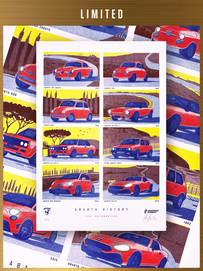 Historie Abarth - Malý štír v průběhu věků