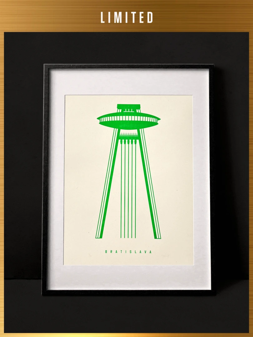 Limited Print SNP Bridge / Bratislava / Slovakia