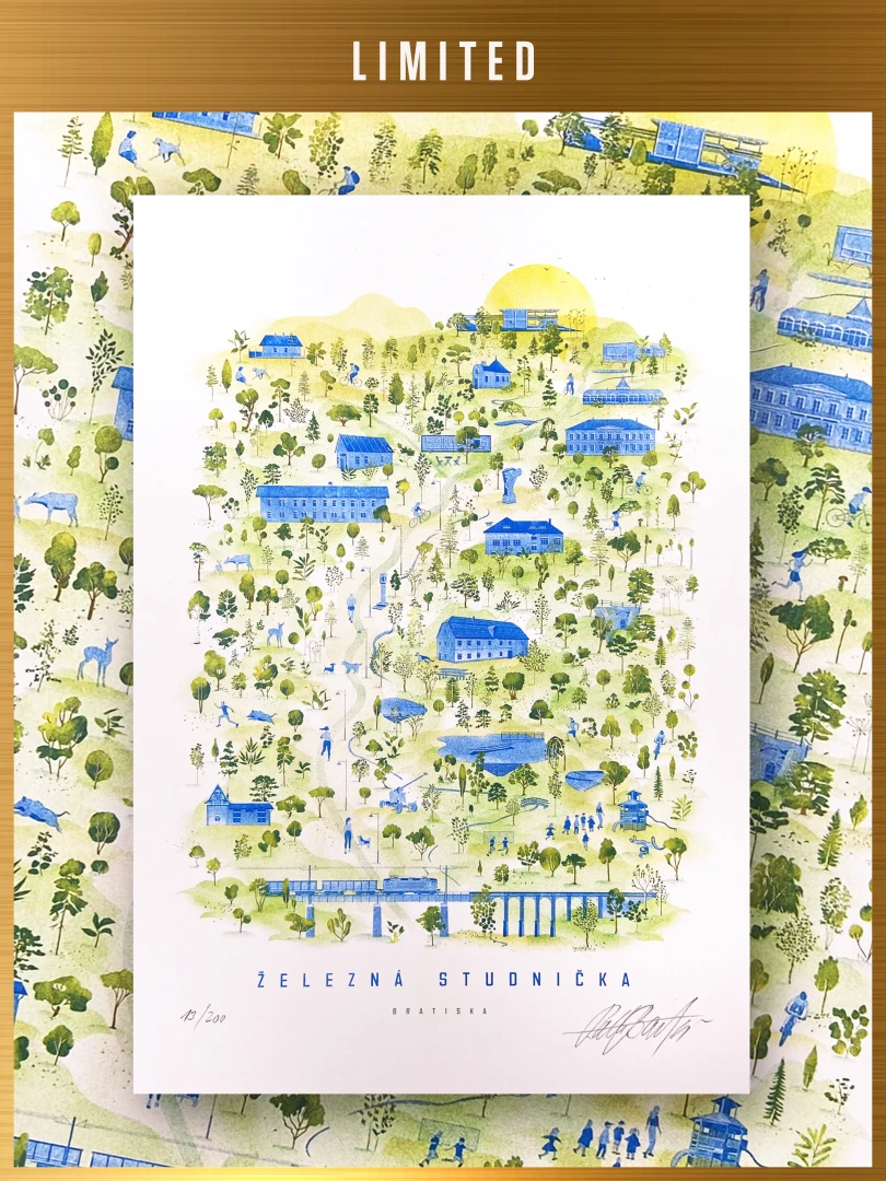Limited Print ŽELEZNÁ STUDNIČKA I. / Bratislava / Slovakia