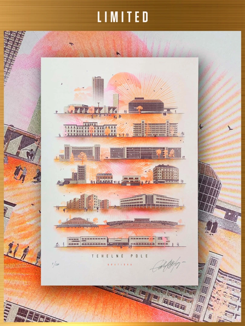 Limited Print Tehelné pole / Bratislava / Slovakia