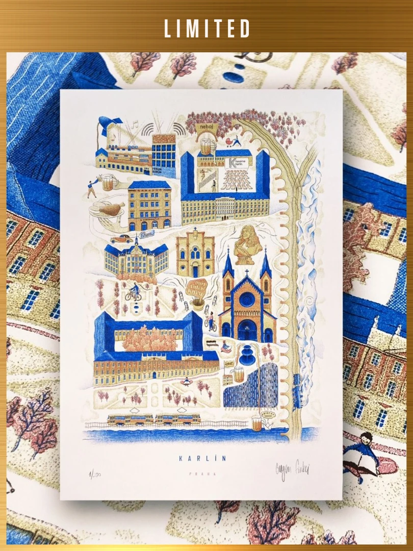 Limited Print Karlín / Prague / Czech Republic