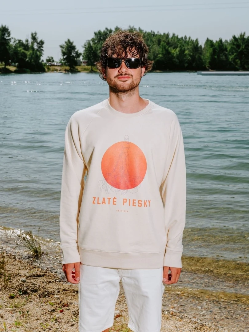 Crewneck Zlaté Piesky Flowers / Bratislava / Slovakia