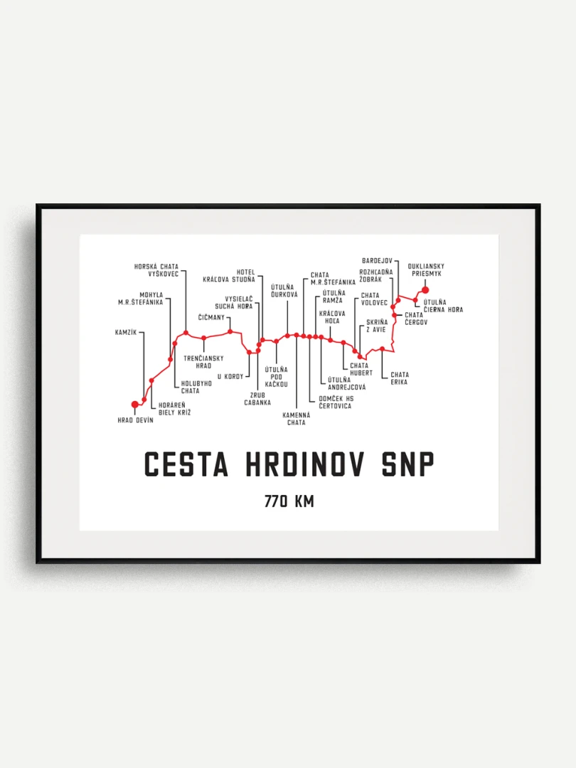 Cesta SNP v linke A2