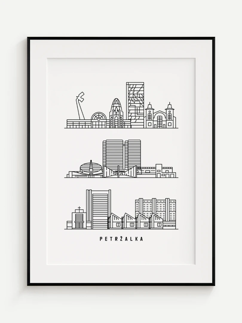 Minimalistická Petržalka / Bratislava A2