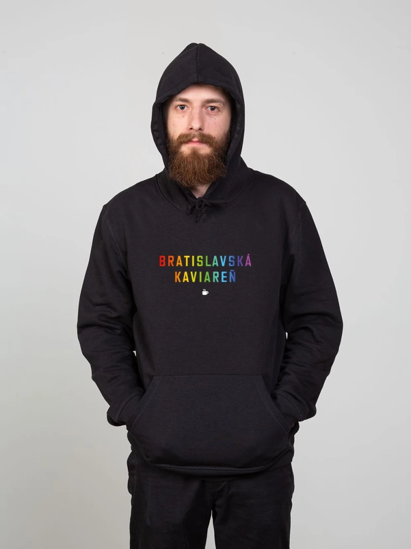 Hoodie Rainbow Bratislava Café / Bratislava / Slovakia