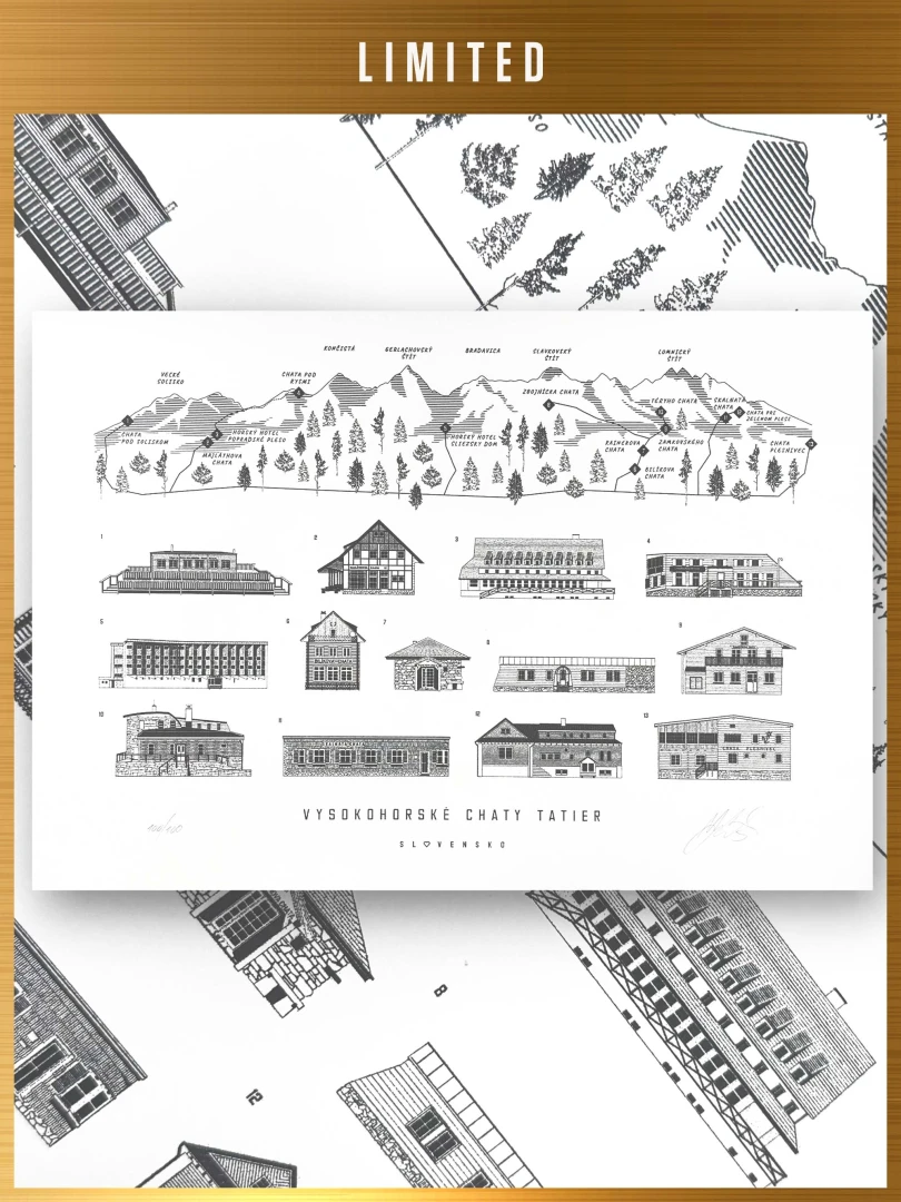 Vysokohorské chaty Tatier