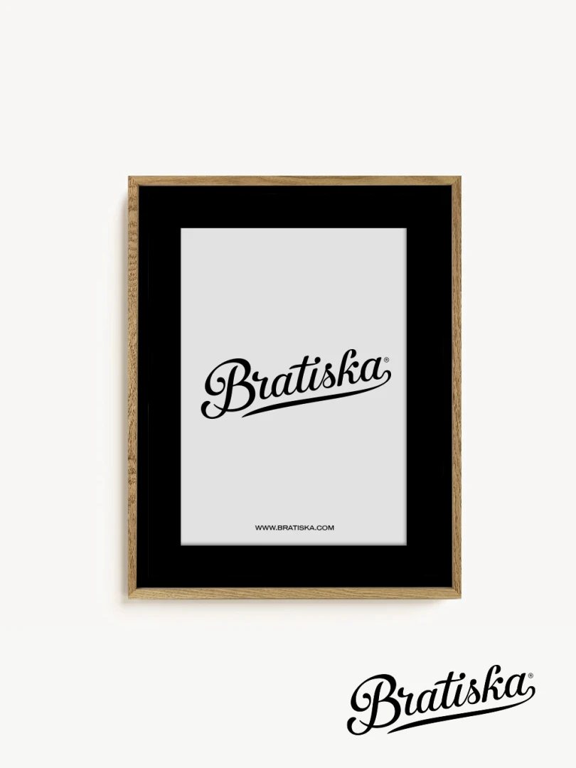 Pasparta čierna 40x50cm (pre A3 formát)