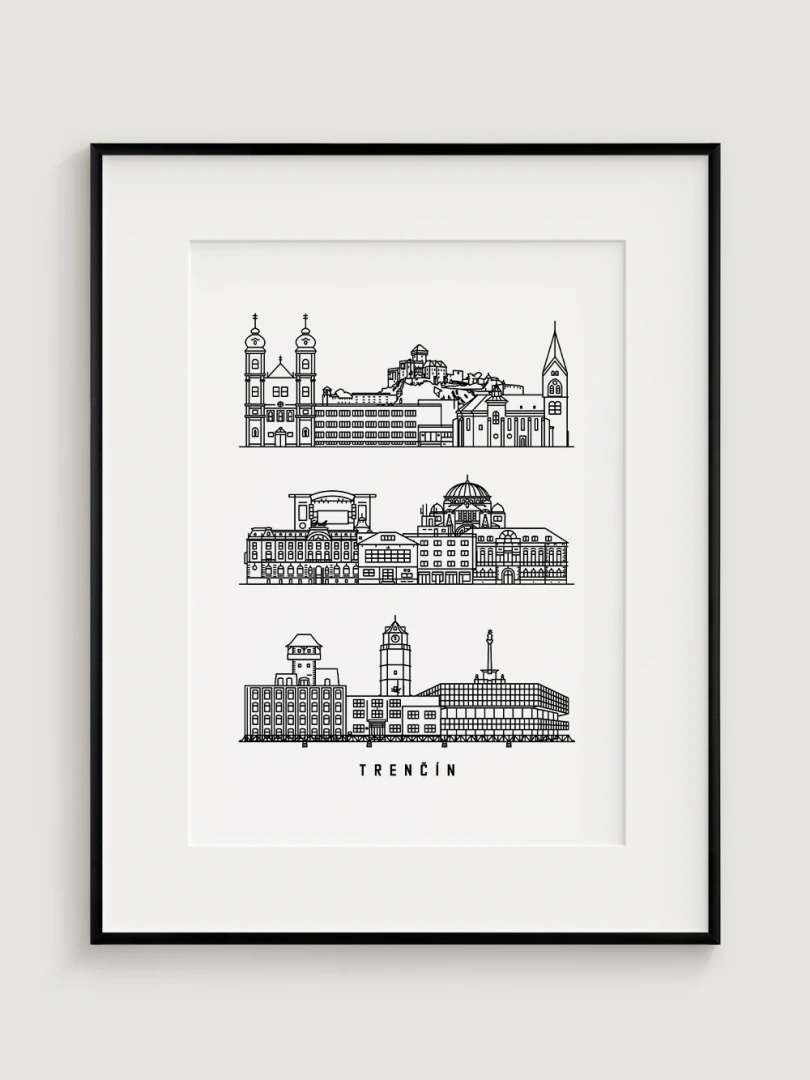 Minimalistický Trenčín