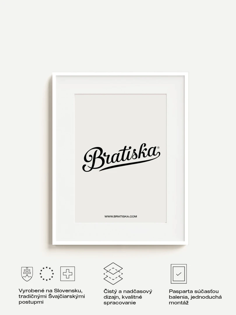 Hliníkový Rám 40x50 - Biela