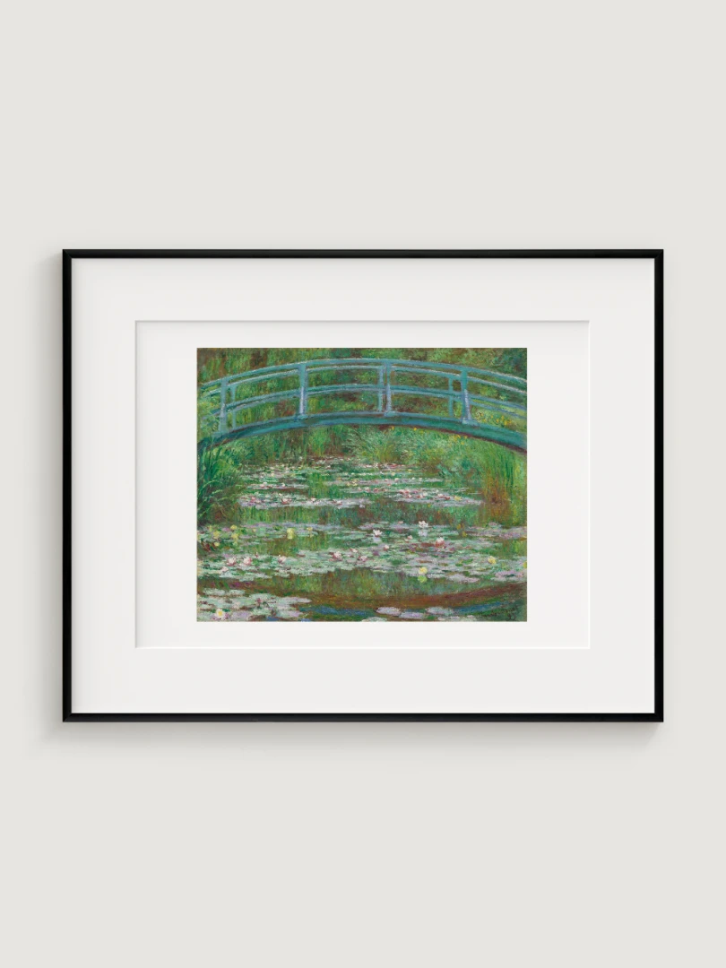 The Japanese Footbridge, Claude Monet, 1899