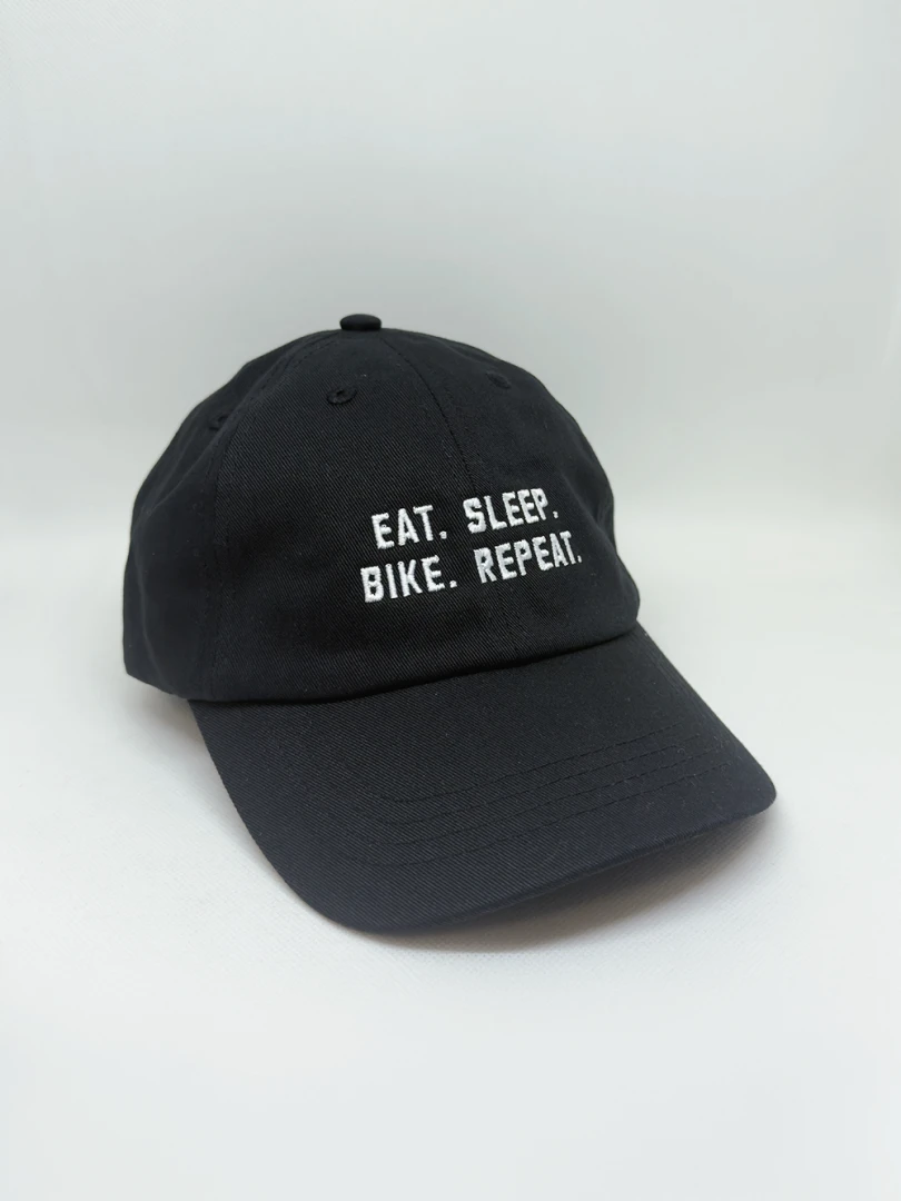 Eat. Sleep. Bike. Repeat. dadcap