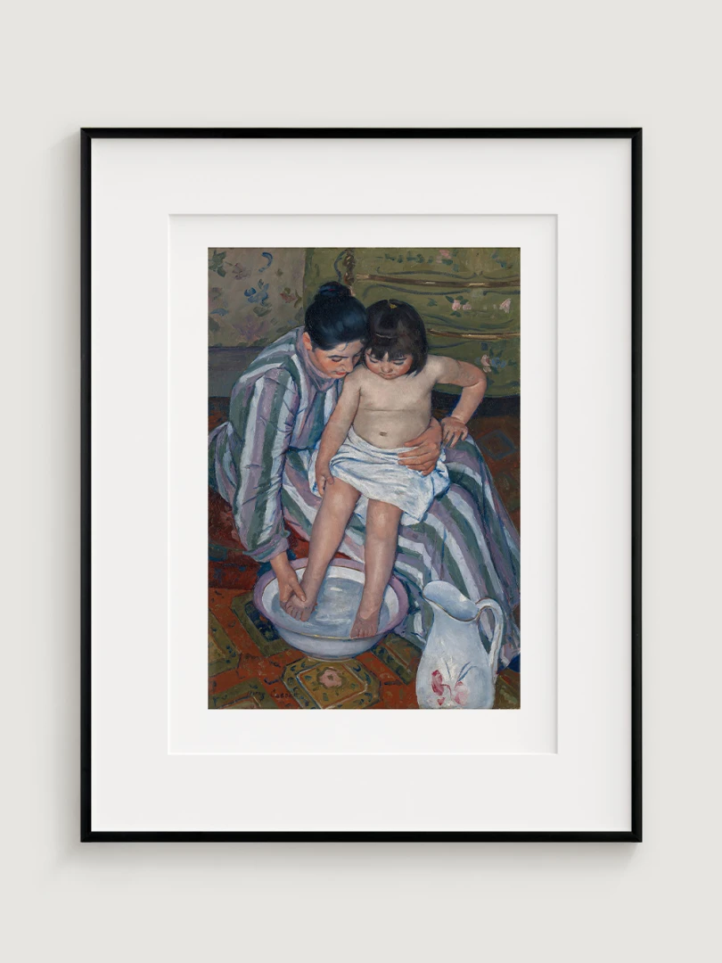 Dětská koupel, Mary Cassatt, 1893