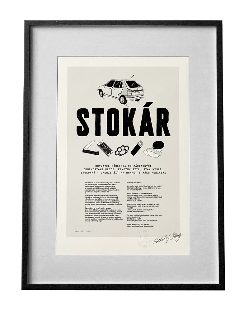 Stokár / Kvalitný Slang A3