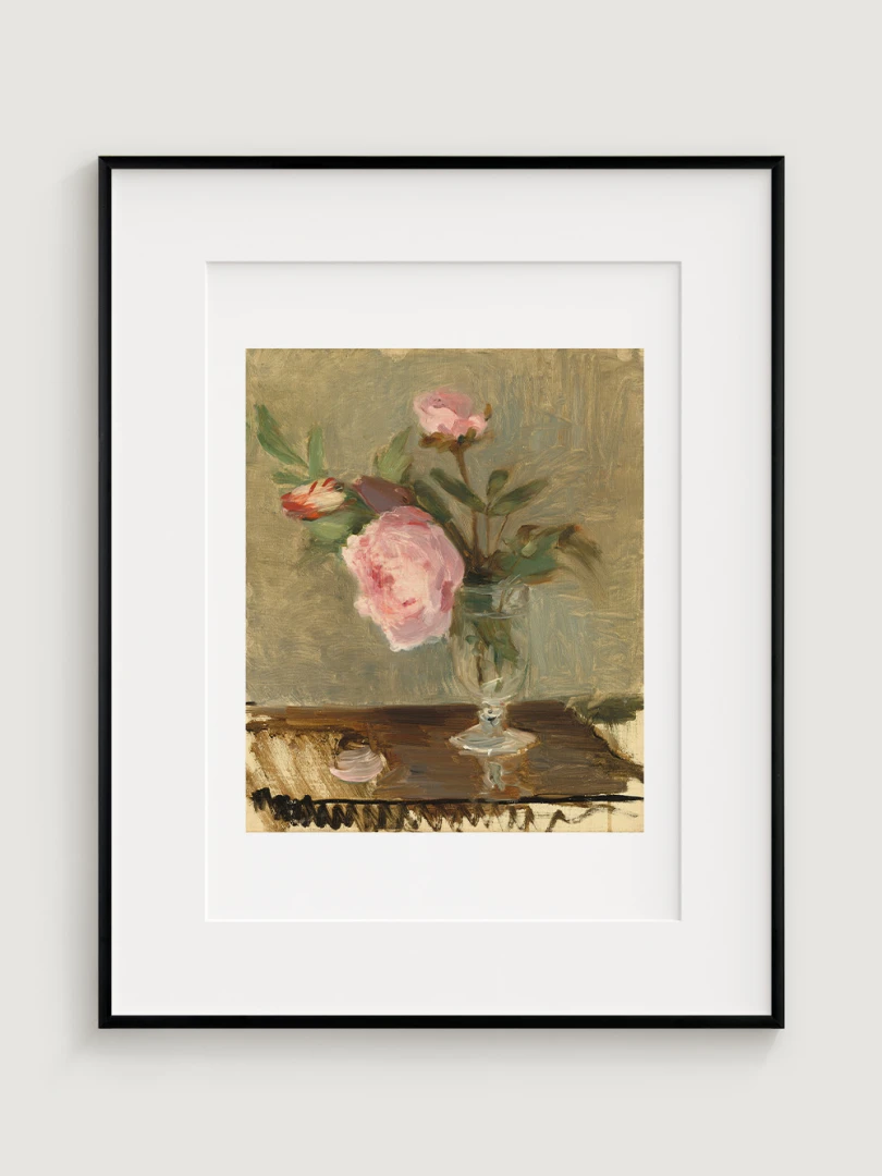 Pivónie, Berthe Morisot, 1869