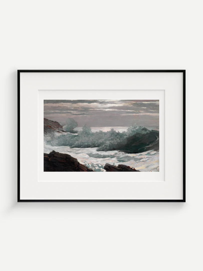 Skoré ráno po búrke na mori, Winslow Homer, c.1902