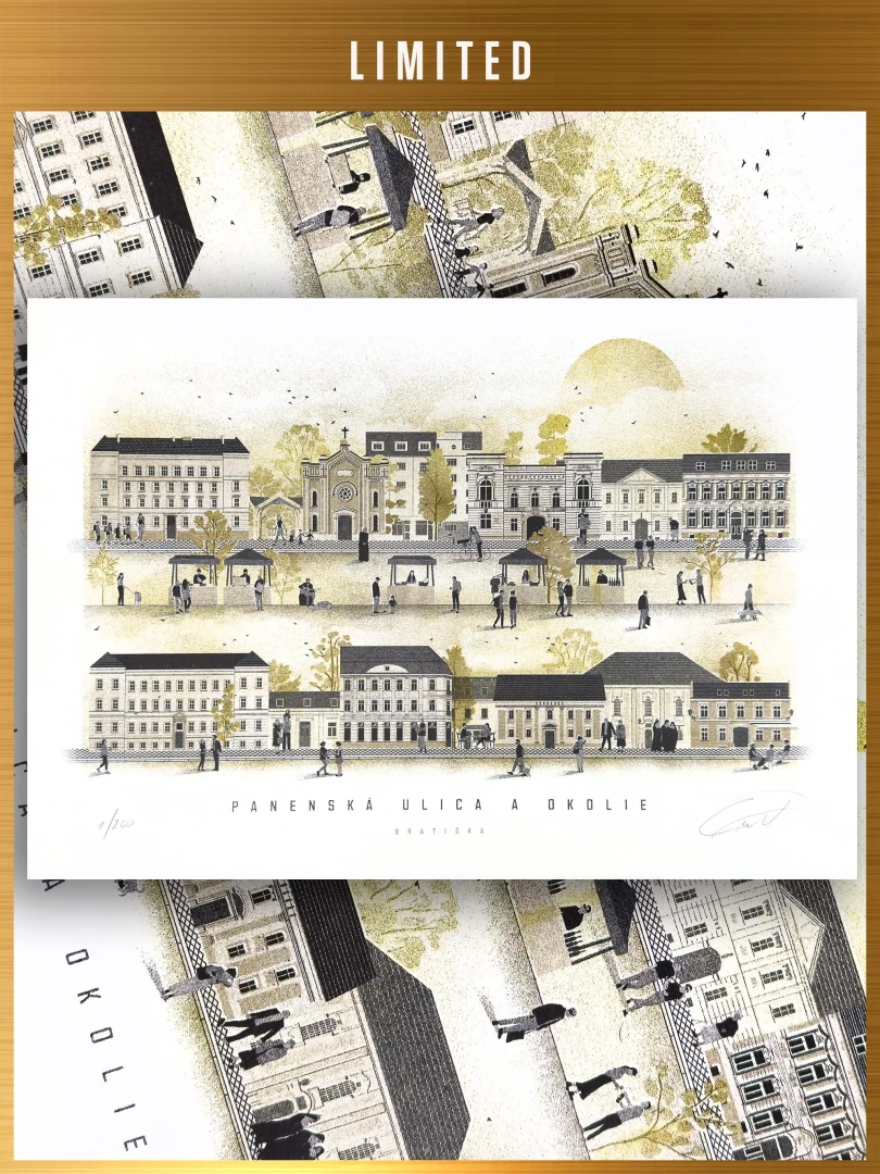 Panenská ulica a okolie