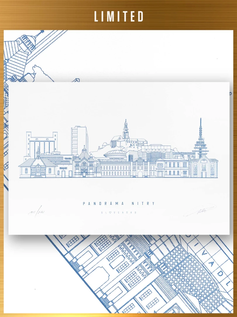Panoráma Nitry Modrá