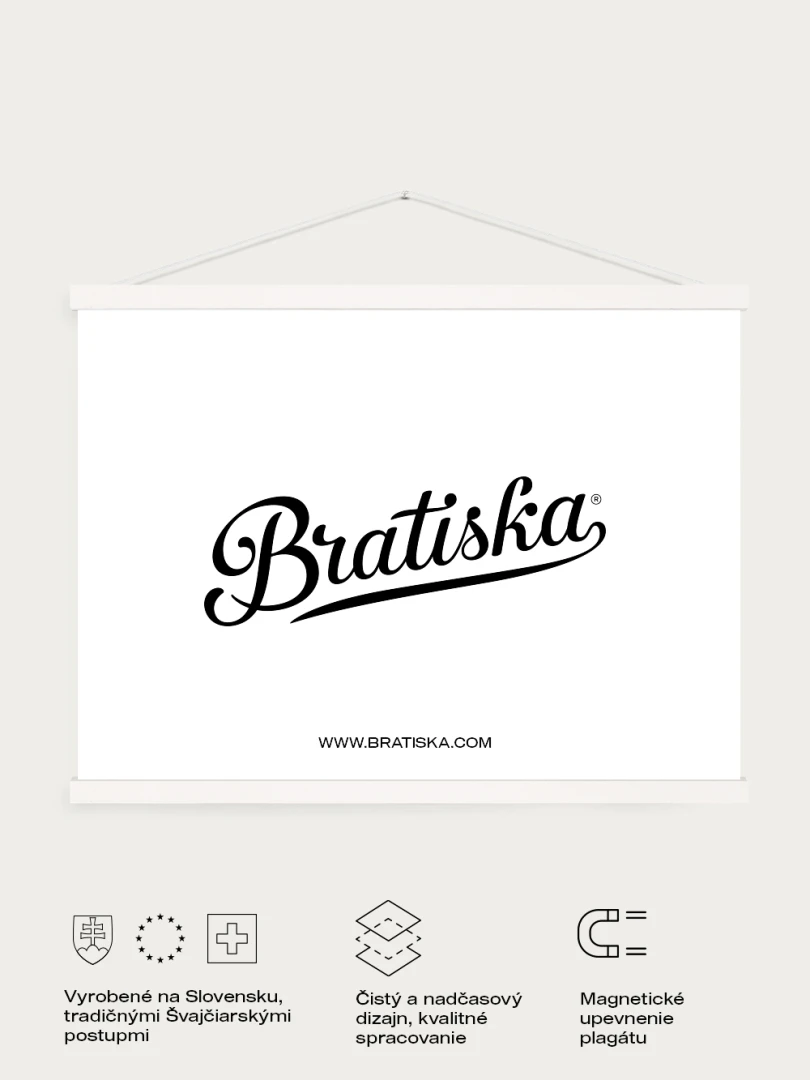 Magnetický rám Biely 61cm