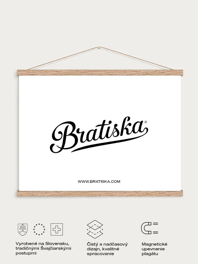 Magnetický rám - Dubové drevo 61cm