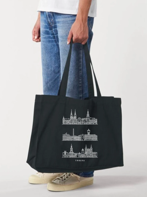 Shopping Bag Panorama of Trnava / Slovakia