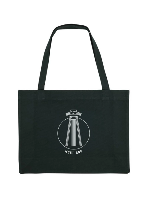 Shopping Bag Icon SNP Bridge / Bratislava / Slovakia