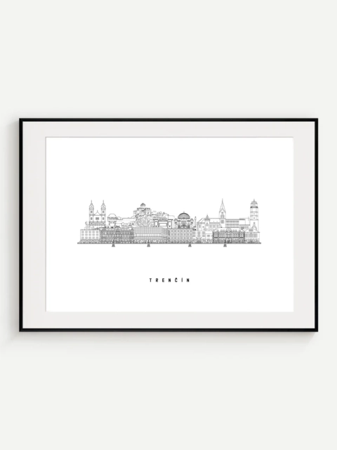 Panoráma Trenčína A2