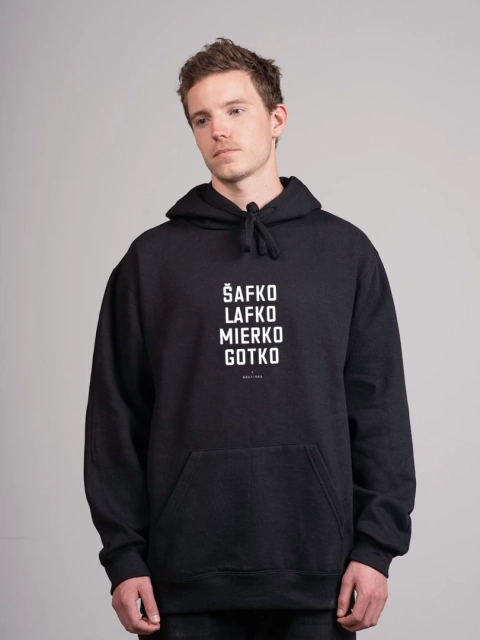 Hoodie Šafko, lafko, mierko, gotko / Bratislava / Slovakia