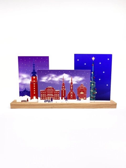 Wooden stand 30cm