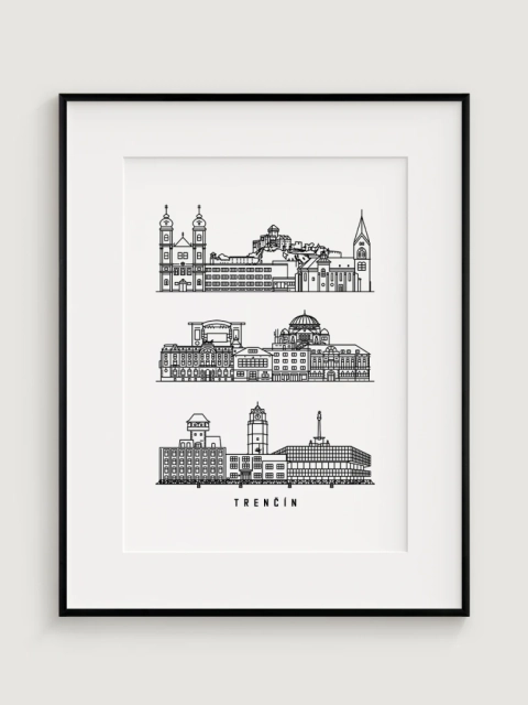 Minimalistický Trenčín