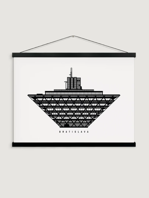 Poster Rozhlas A2 / Bratislava / Slovakia
