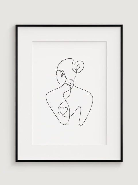 Minimalistic Illustration of Woman 3