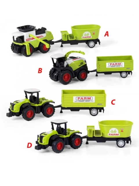 Traktor / Kombajn s vlečkou