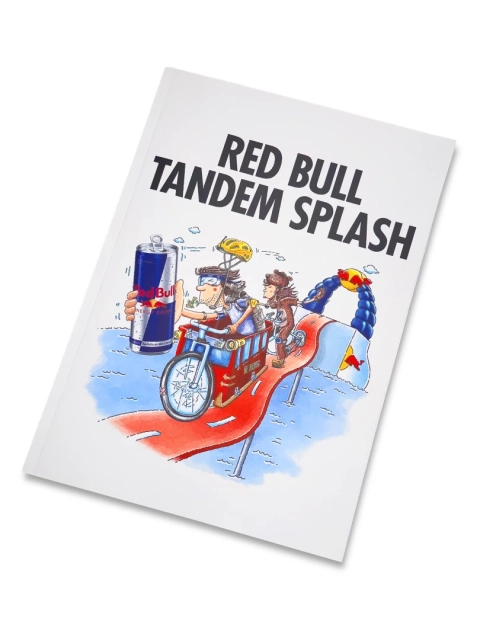 Zápisník Red bull Tandem Splash